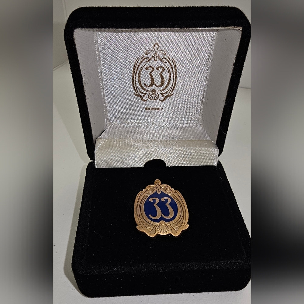 Disney Gold and Blue Club 33 Pin - Picture 6 of 7